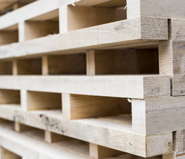 Produzione di bancali in legno